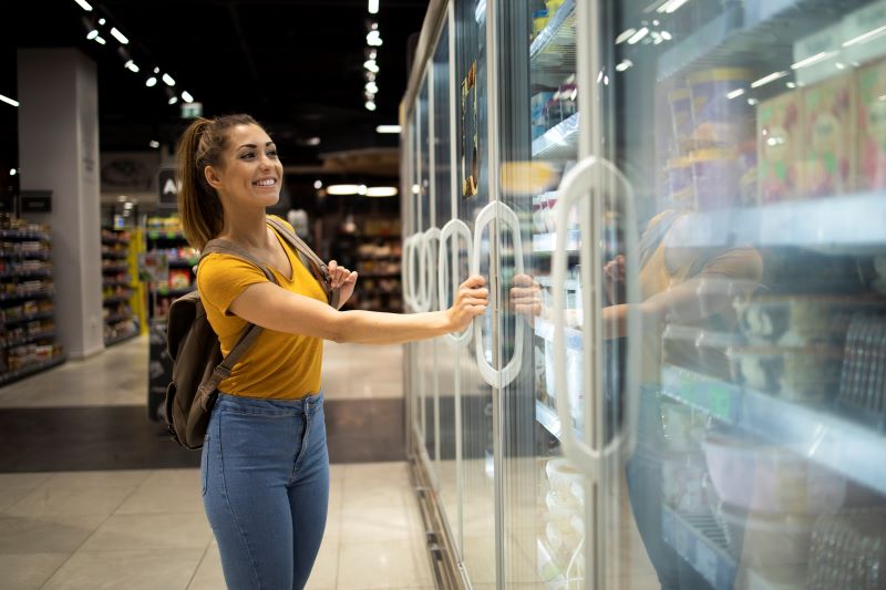 vitrine congelare